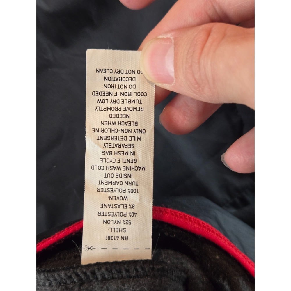 Polo Sport Ralph Lauren Tech Jacket Mens Large Black Full Zip Nylon‎ Performance - Picture 5 of 12